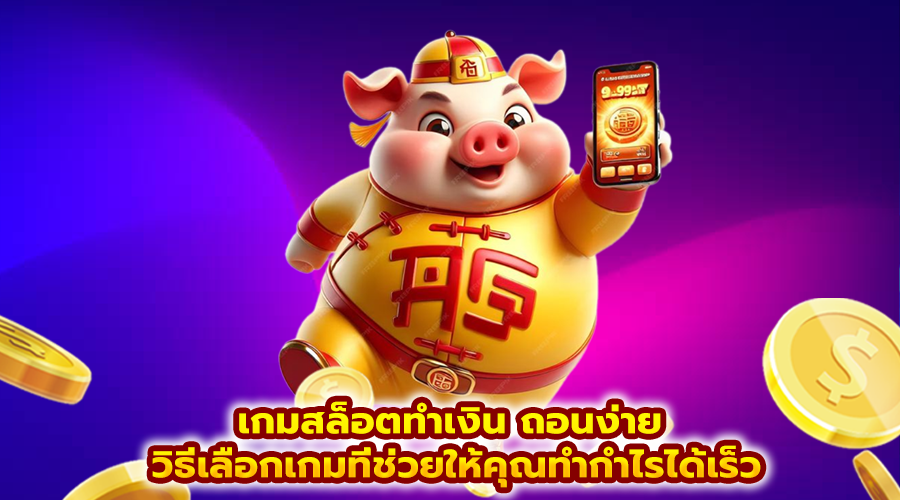เกมสล็อตทำเงิน ถอนง่าย